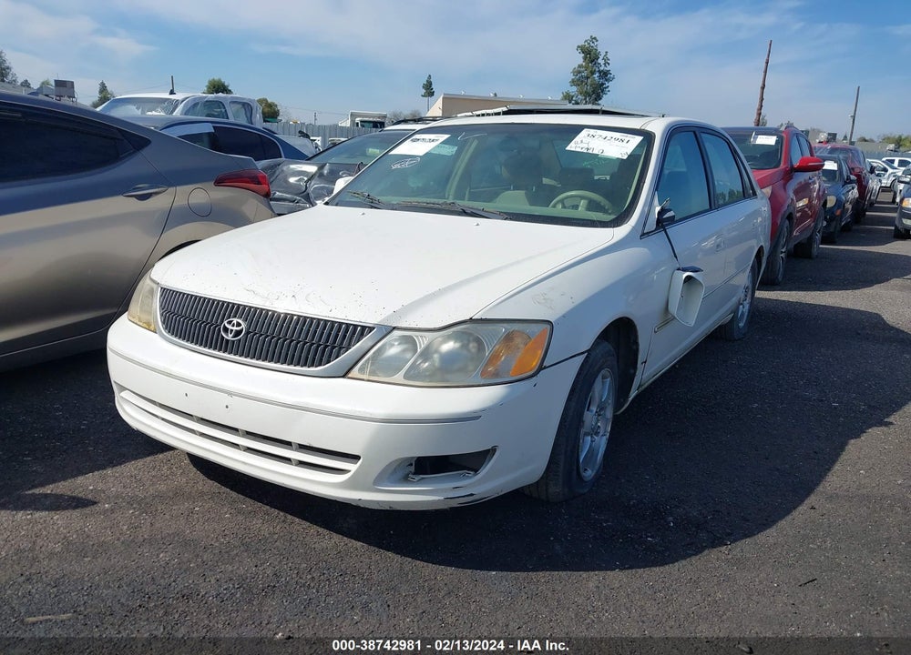 2000 TOYOTA AVALON XL/XLS VIN: 4T1BF28B9YU030316
