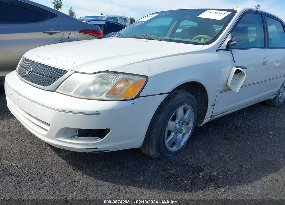 2000 TOYOTA AVALON XL/XLS VIN: 4T1BF28B9YU030316
