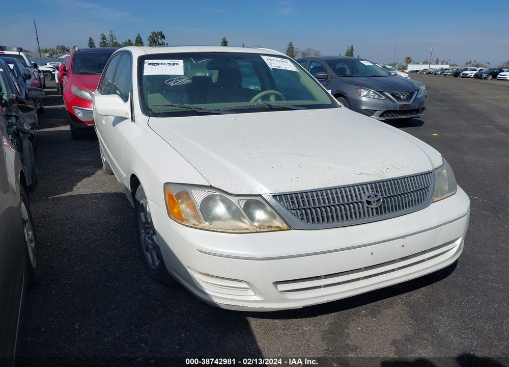 2000 TOYOTA AVALON XL/XLS VIN: 4T1BF28B9YU030316
