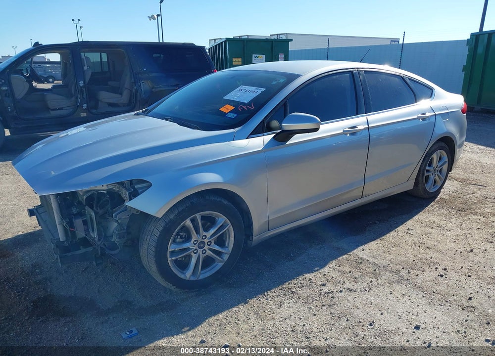 2018 FORD FUSION SE VIN: 3FA6P0HD8JR218000