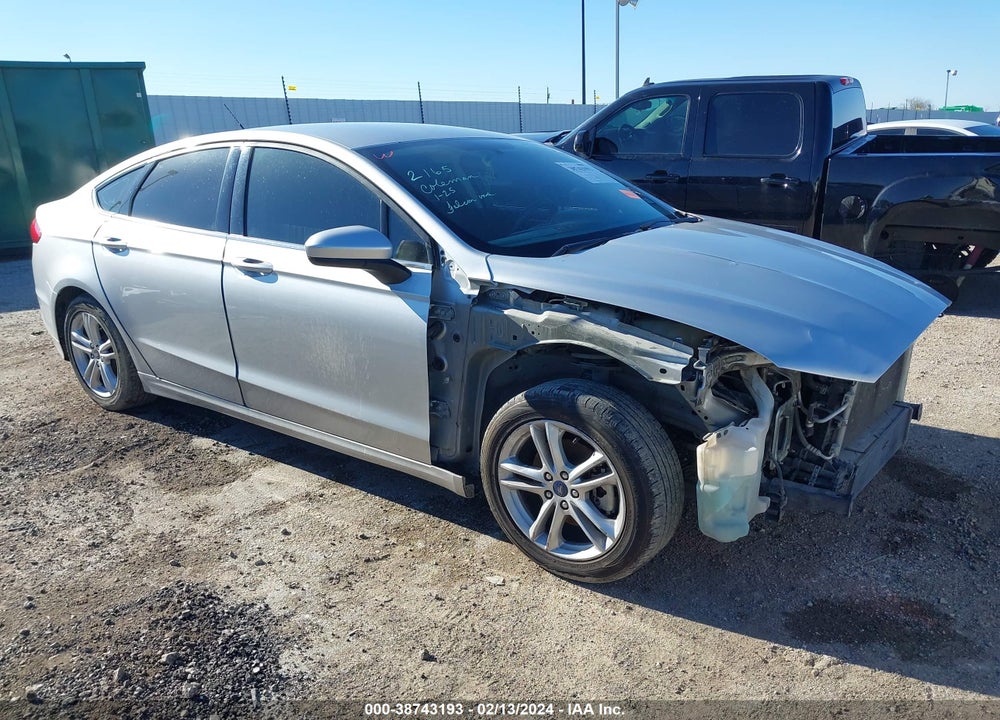 2018 FORD FUSION SE VIN: 3FA6P0HD8JR218000