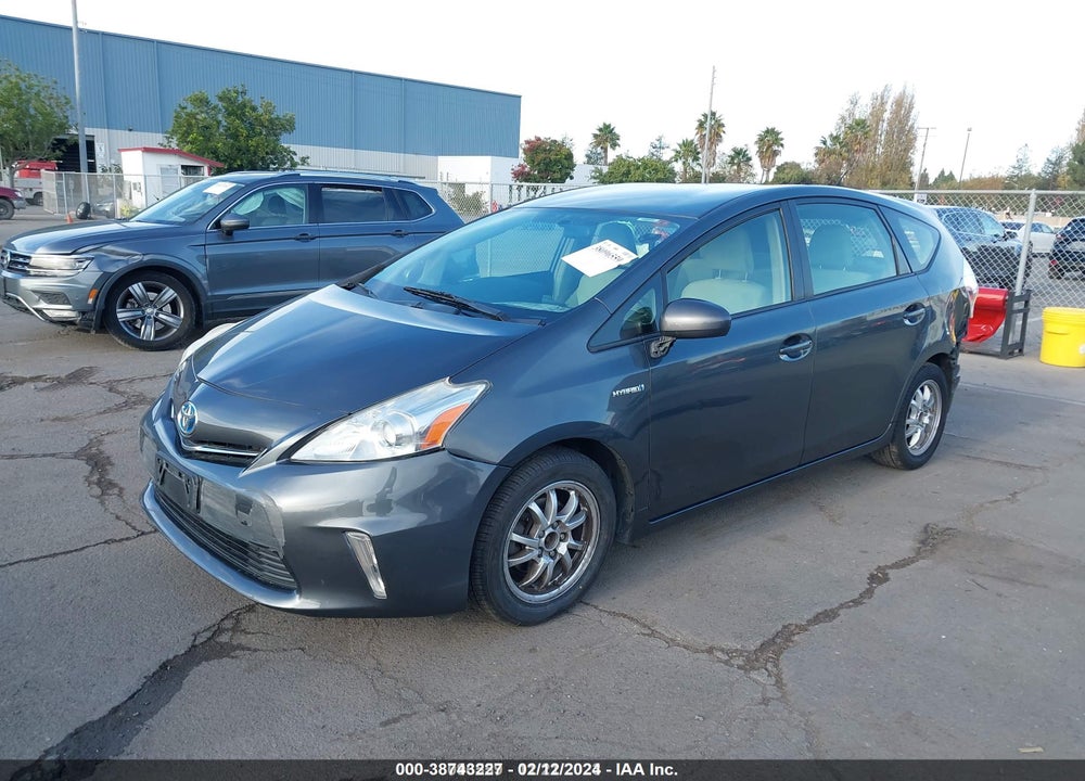 2012 TOYOTA PRIUS V VIN: JTDZN3EU6C3136903