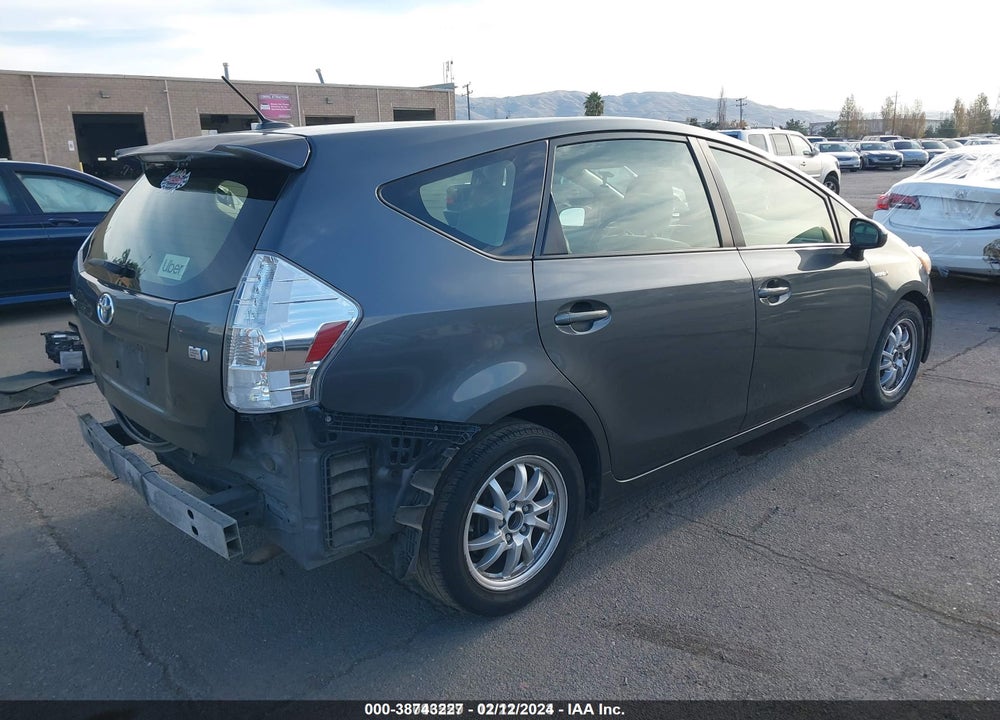2012 TOYOTA PRIUS V VIN: JTDZN3EU6C3136903