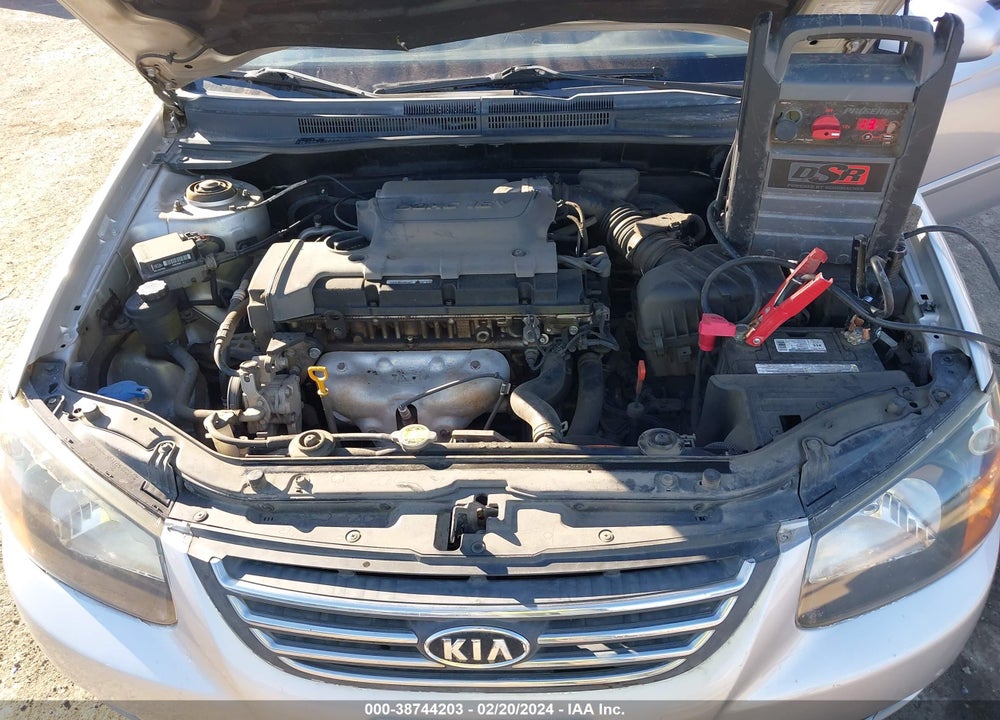 2009 KIA SPECTRA EX VIN: KNAFE221895627281