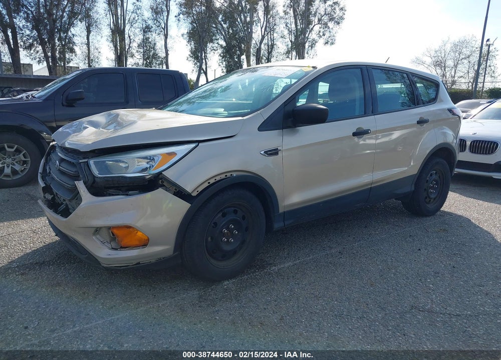 2017 FORD ESCAPE S VIN: 1FMCU0F74HUD77260
