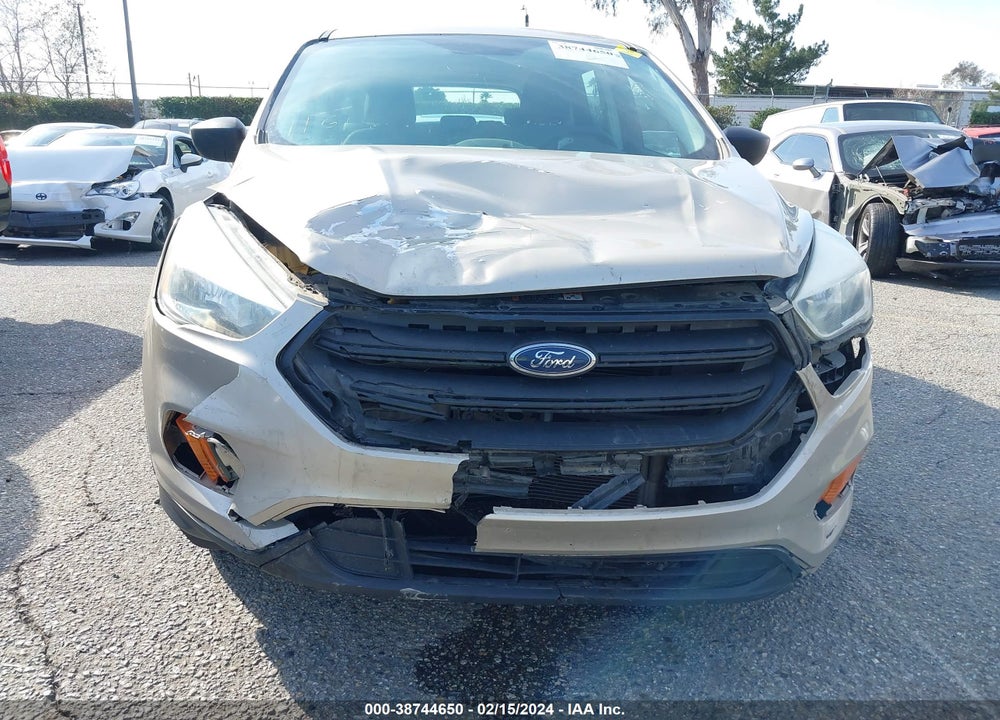 2017 FORD ESCAPE S VIN: 1FMCU0F74HUD77260