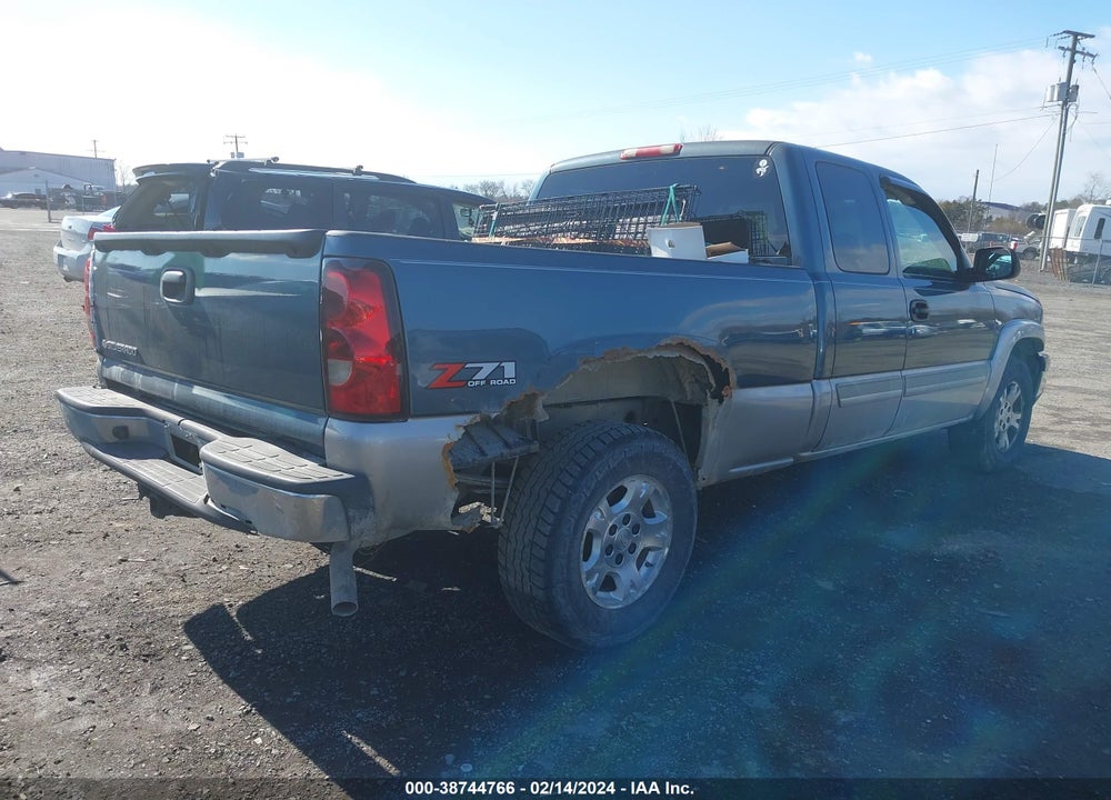 2006 CHEVROLET SILVERADO 1500 LT1 VIN: 1GCEK19Z46Z211813