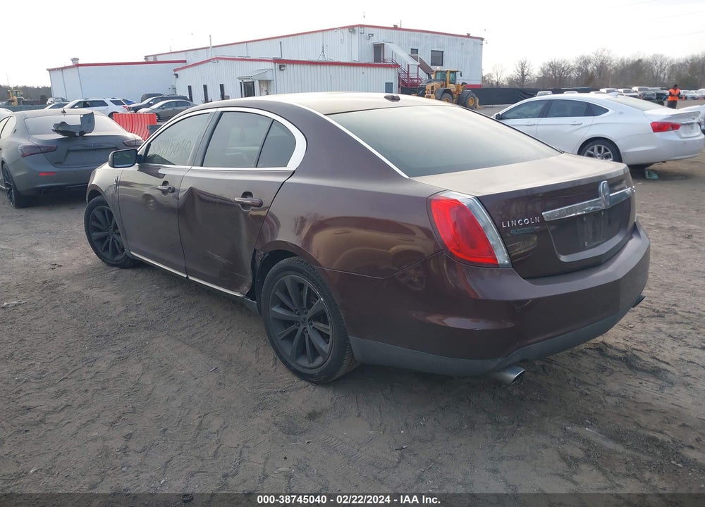 2009 LINCOLN MKS VIN: 1LNHM93R59G602916