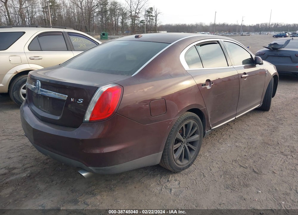 2009 LINCOLN MKS VIN: 1LNHM93R59G602916