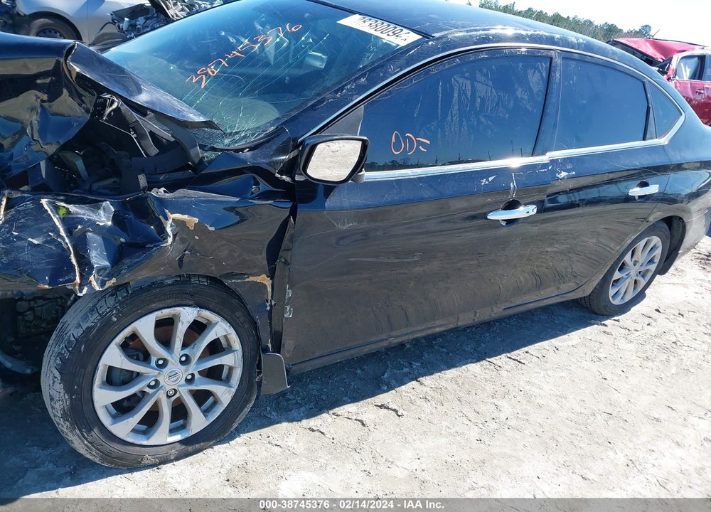 2018 NISSAN SENTRA SV VIN: 3N1AB7APXJY348126