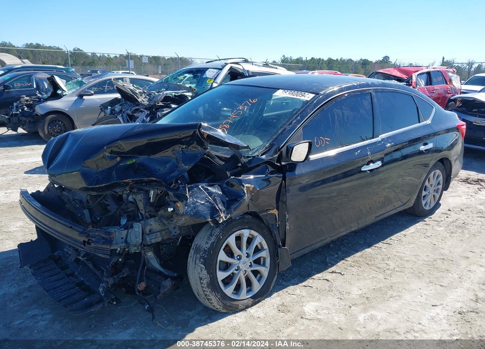 2018 NISSAN SENTRA SV VIN: 3N1AB7APXJY348126