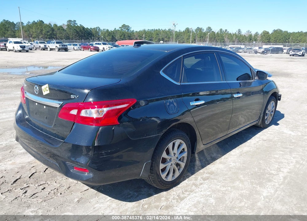 2018 NISSAN SENTRA SV VIN: 3N1AB7APXJY348126