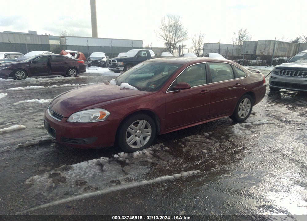2009 CHEVROLET IMPALA LT VIN: 2G1WC57M691291976