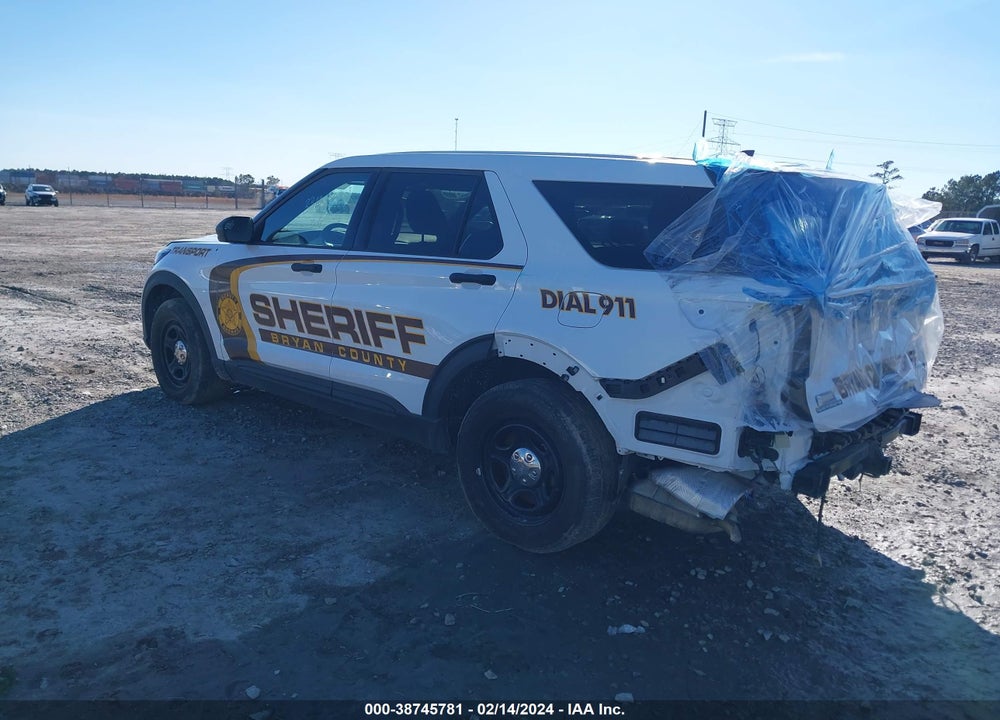 2022 FORD POLICE INTERCEPTOR UTILITY VIN: 1FM5K8AB2NGA27015