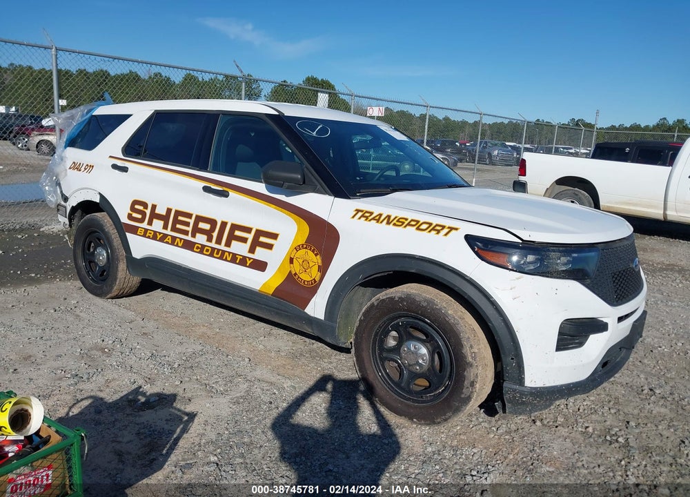 2022 FORD POLICE INTERCEPTOR UTILITY VIN: 1FM5K8AB2NGA27015
