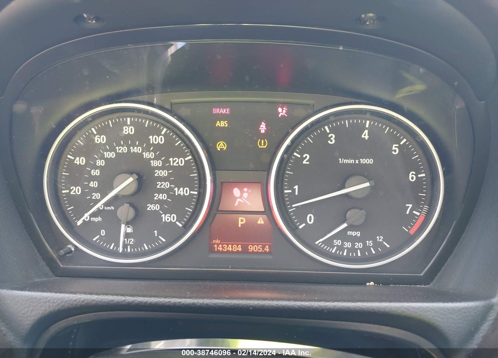 2011 BMW 328I VIN: WBAPH7G55BNM57410