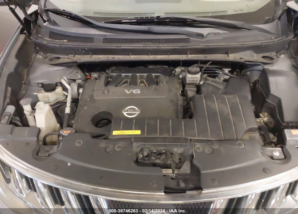 2009 NISSAN MURANO SL VIN: JN8AZ18U49W105890