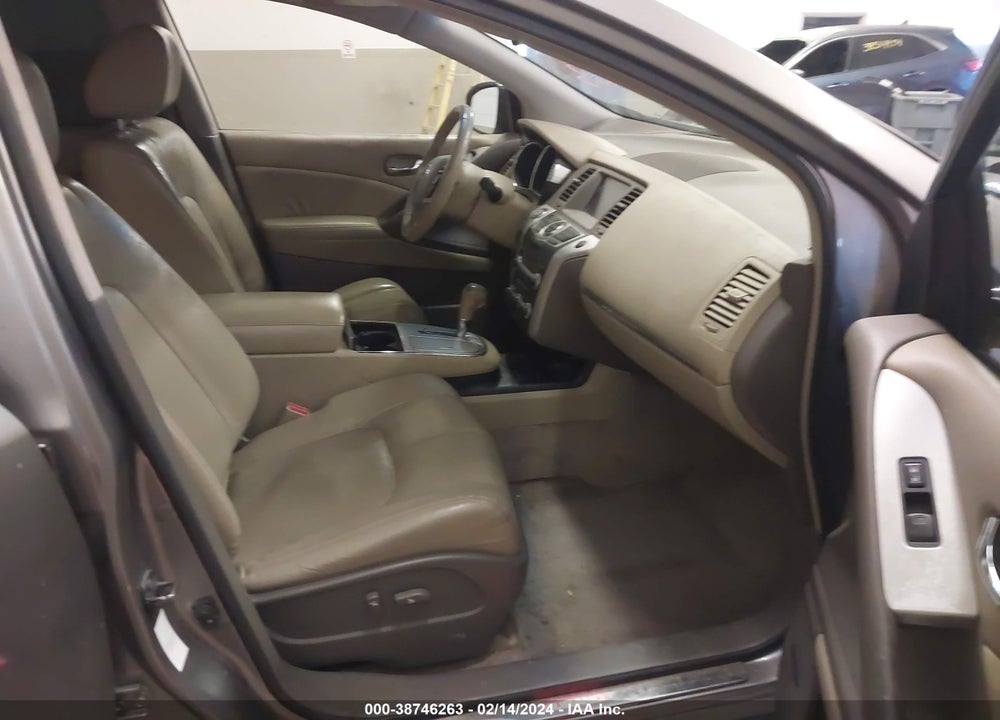 2009 NISSAN MURANO SL VIN: JN8AZ18U49W105890
