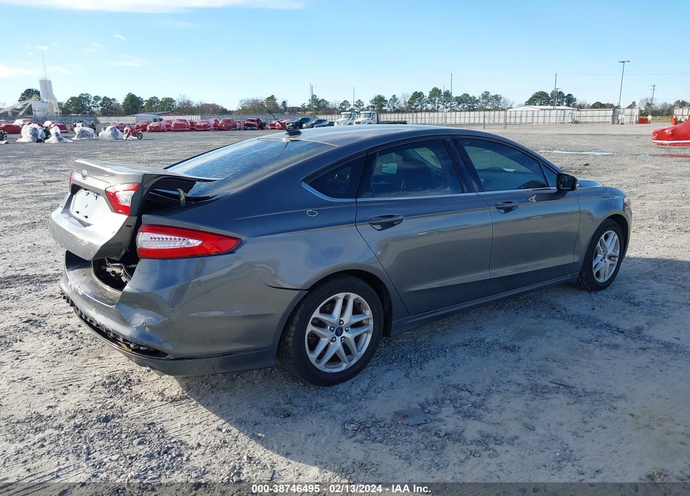 2014 FORD FUSION SE VIN: 3FA6P0H74ER343107