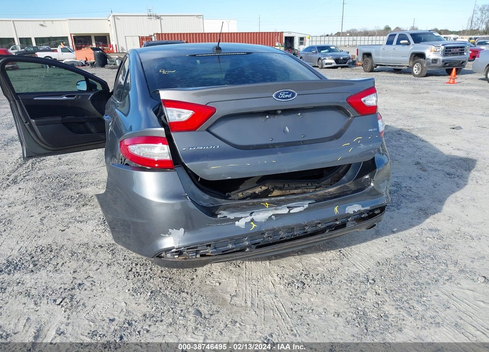 2014 FORD FUSION SE VIN: 3FA6P0H74ER343107