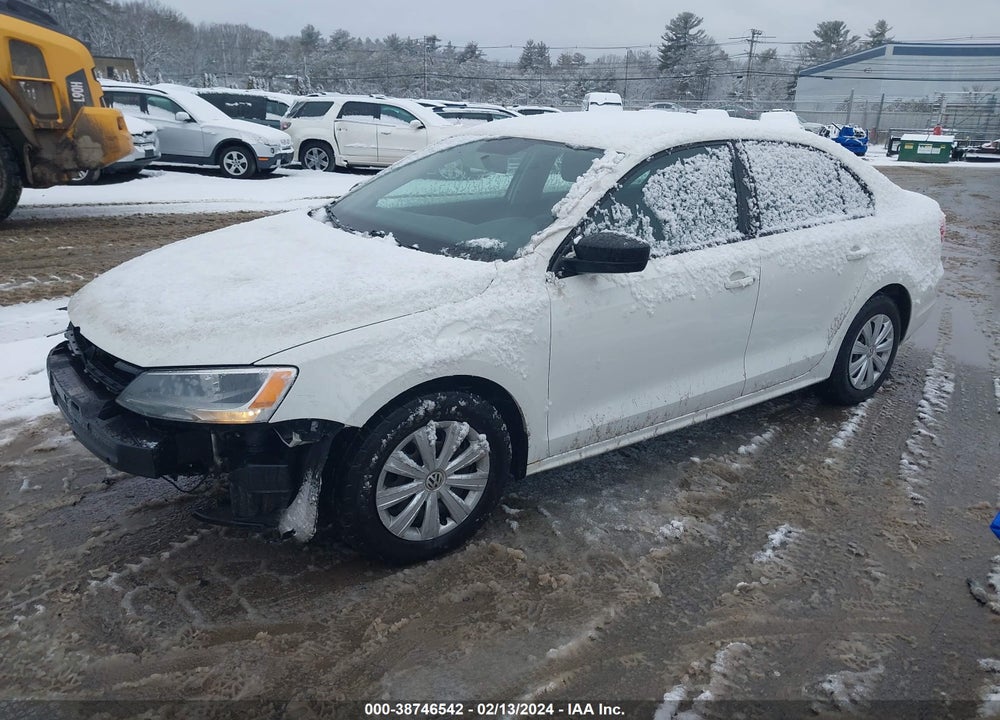 2013 VOLKSWAGEN JETTA 2.0L S VIN: 3VW2K7AJ0DM228129