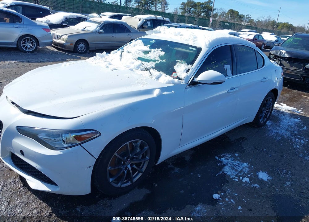2018 ALFA ROMEO GIULIA AWD VIN: ZARFAEDN2J7583776
