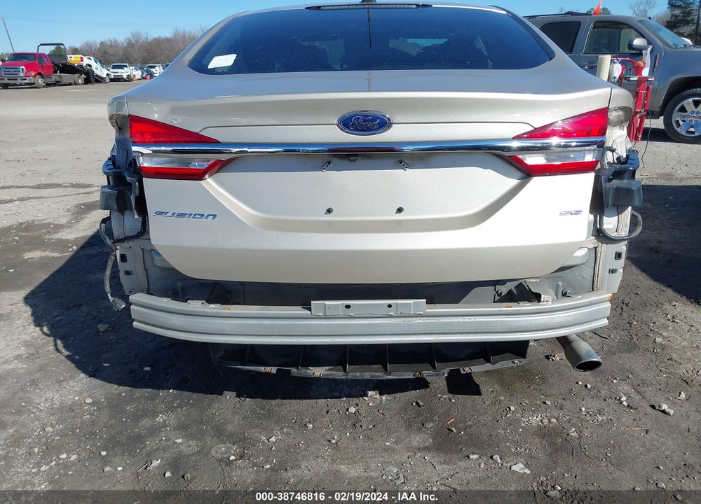 2017 FORD FUSION VIN: 3FA6P0H74HR392831