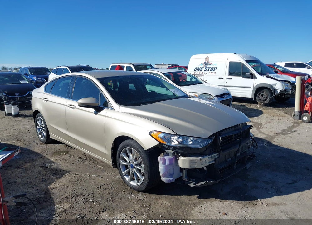 2017 FORD FUSION VIN: 3FA6P0H74HR392831