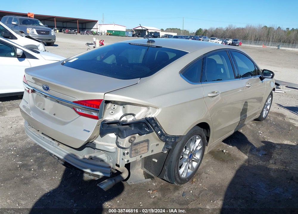 2017 FORD FUSION VIN: 3FA6P0H74HR392831