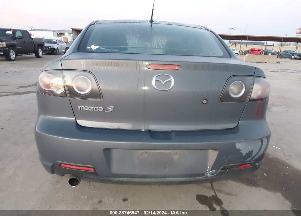 2008 MAZDA 3 I VIN: JM1BK12F081867222