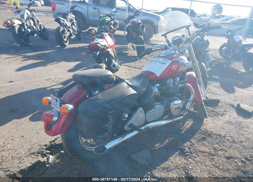 2002 TRIUMPH MOTORCYCLE BONNEVILLE AMERICA VIN: SMT905JN02J150719