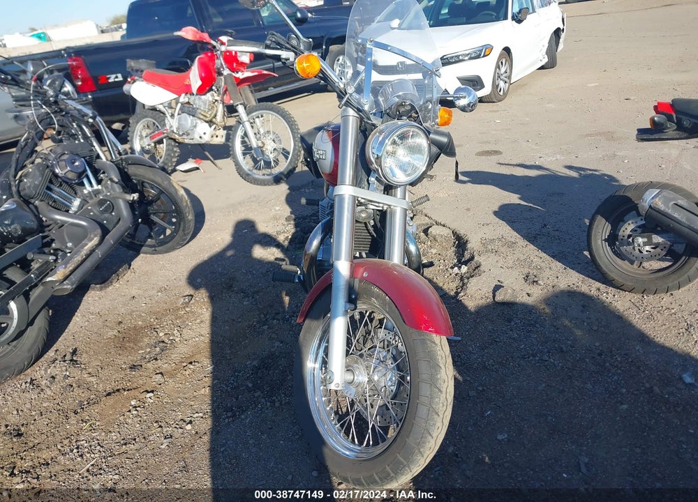 2002 TRIUMPH MOTORCYCLE BONNEVILLE AMERICA VIN: SMT905JN02J150719