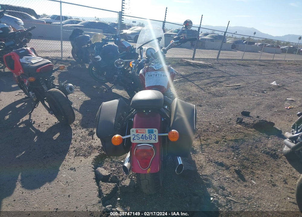 2002 TRIUMPH MOTORCYCLE BONNEVILLE AMERICA VIN: SMT905JN02J150719