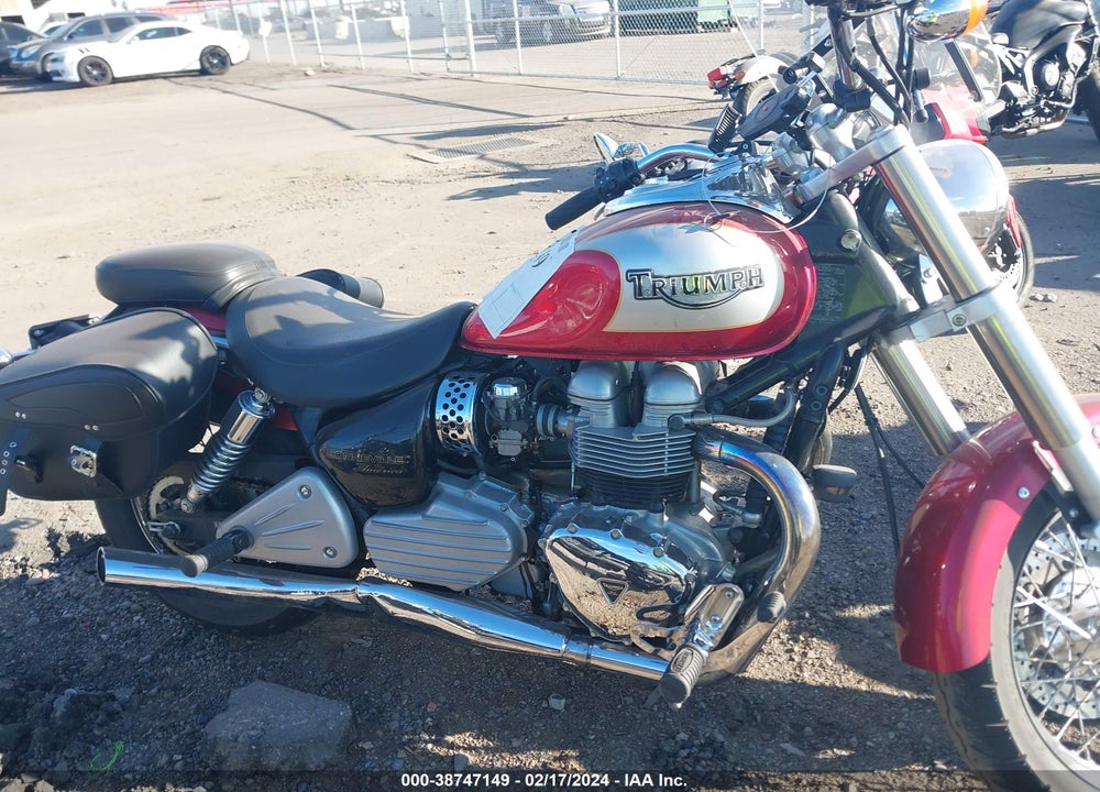 2002 TRIUMPH MOTORCYCLE BONNEVILLE AMERICA VIN: SMT905JN02J150719