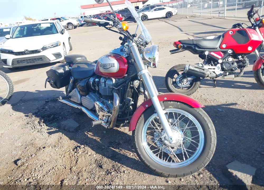 2002 TRIUMPH MOTORCYCLE BONNEVILLE AMERICA VIN: SMT905JN02J150719