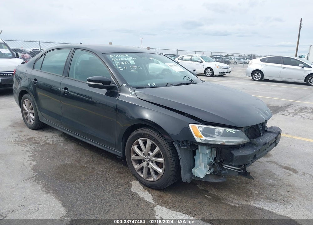 2012 VOLKSWAGEN JETTA 2.5L SE VIN: 3VWDP7AJ1CM320570