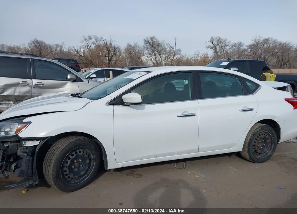 2018 NISSAN SENTRA S VIN: 3N1AB7AP1JY241336