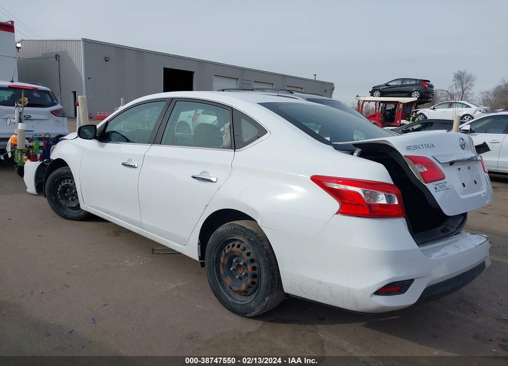 2018 NISSAN SENTRA S VIN: 3N1AB7AP1JY241336