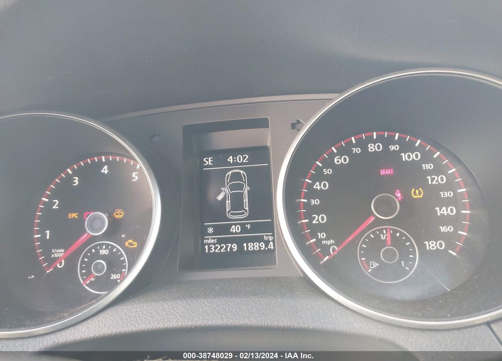 2011 VOLKSWAGEN GTI 4-DOOR VIN: WVWGD7AJ8BW140347