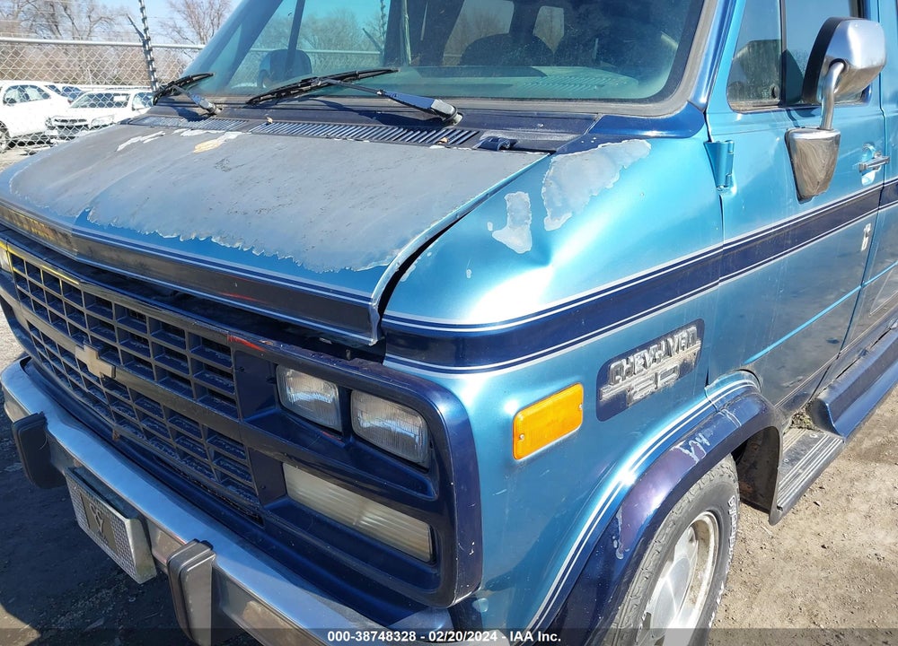 1995 CHEVROLET G20 VIN: 1GBEG25K6SF154191
