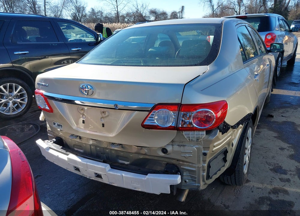 2013 TOYOTA COROLLA L VIN: JTDBU4EE2DJ117796