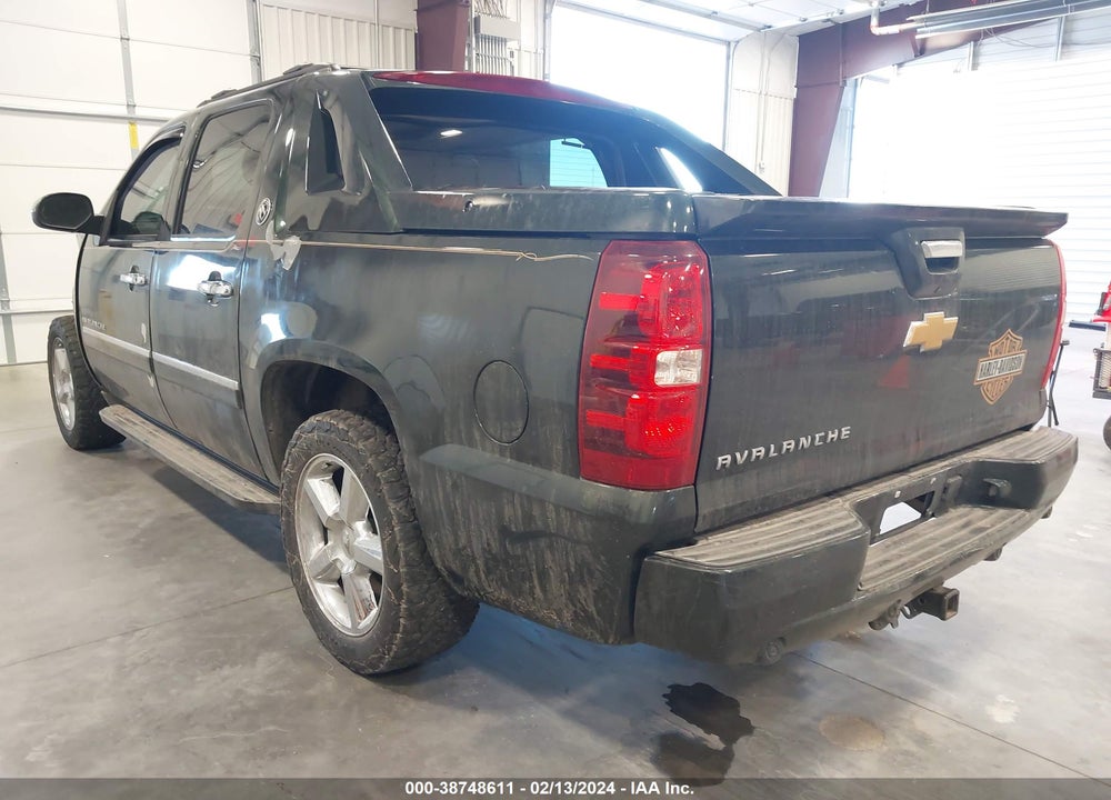 2013 CHEVROLET AVALANCHE LTZ VIN: 3GNTKGE78DG306801