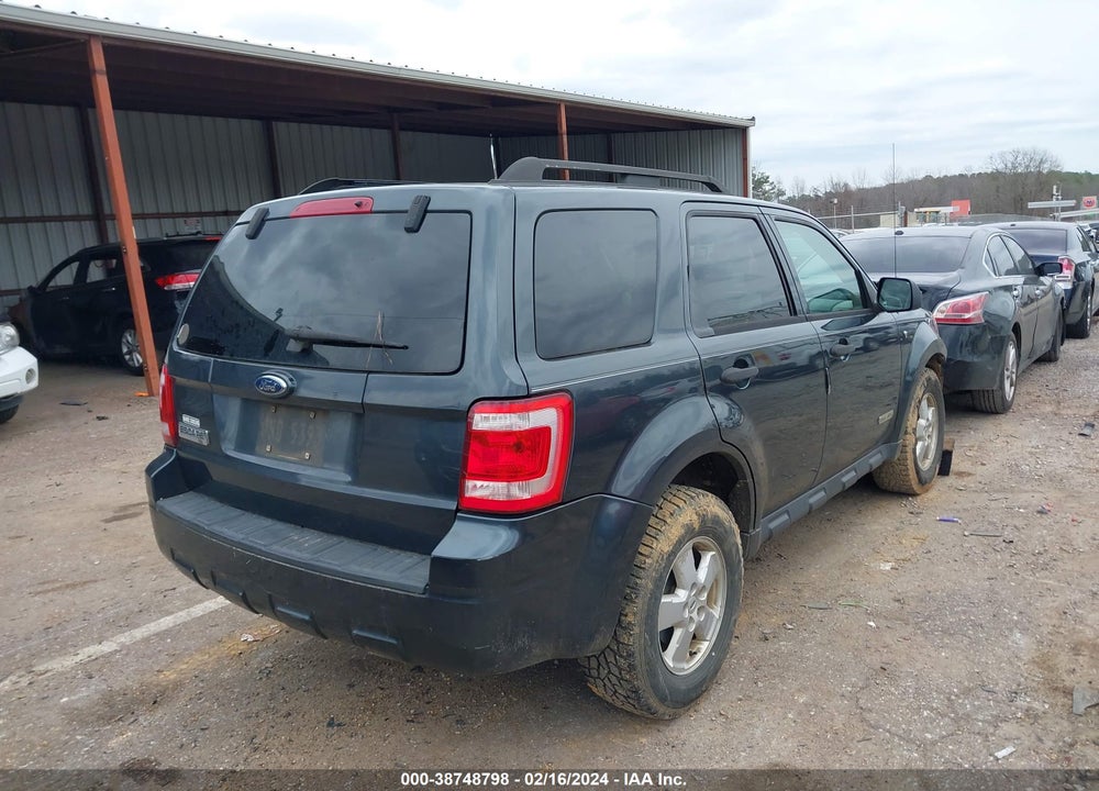 2008 FORD ESCAPE XLT VIN: 1FMCU03138KE60366
