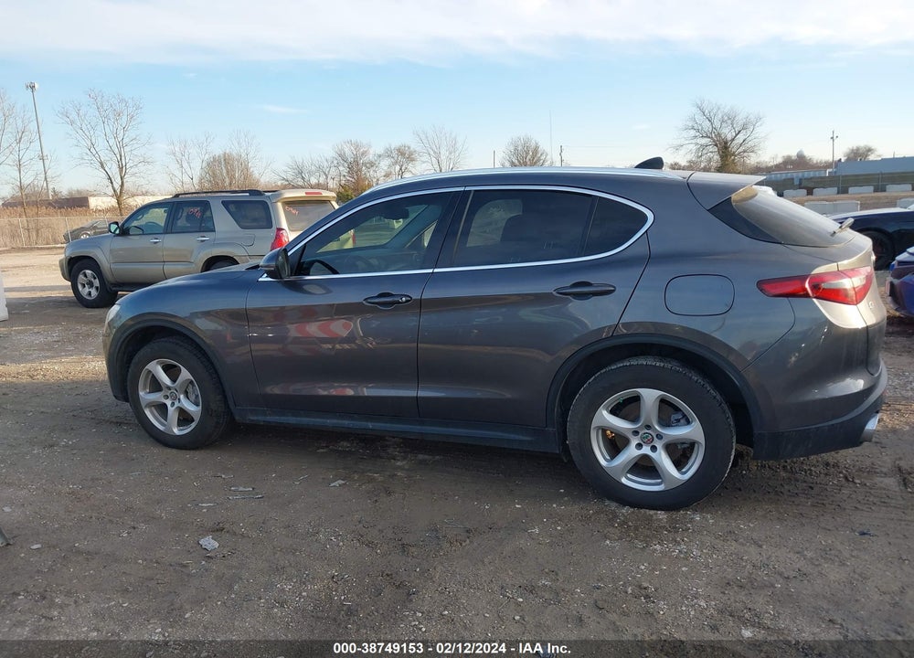 2018 ALFA ROMEO STELVIO AWD VIN: ZASFAKAN6J7B77469