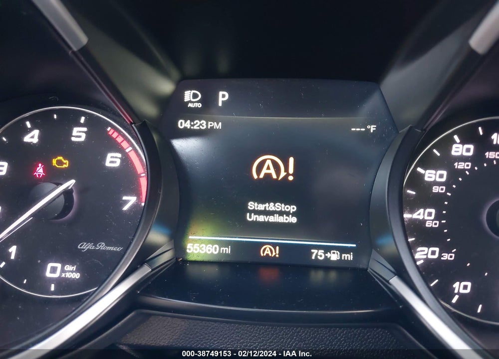 2018 ALFA ROMEO STELVIO AWD VIN: ZASFAKAN6J7B77469