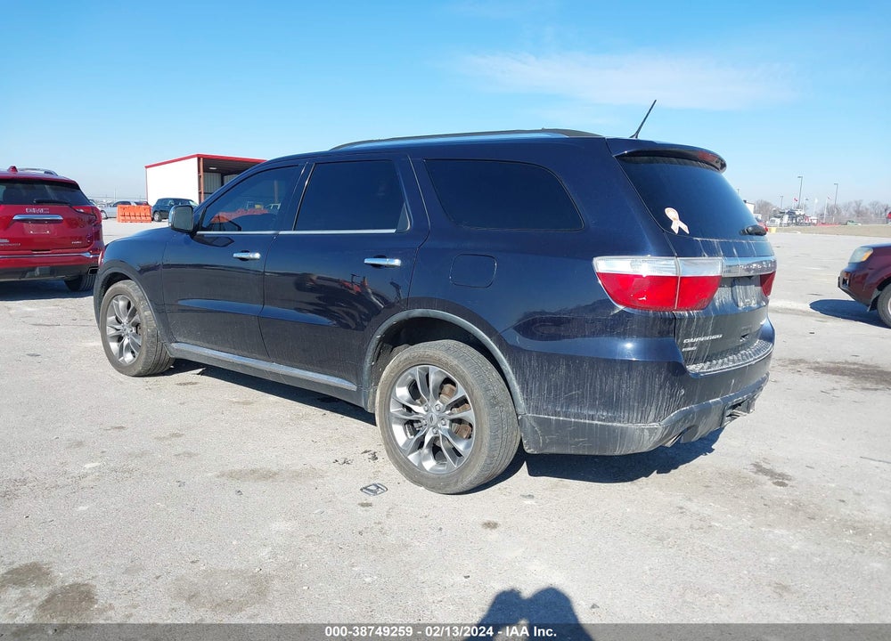 2011 DODGE DURANGO CITADEL VIN: 1D4SE5GT4BC699841