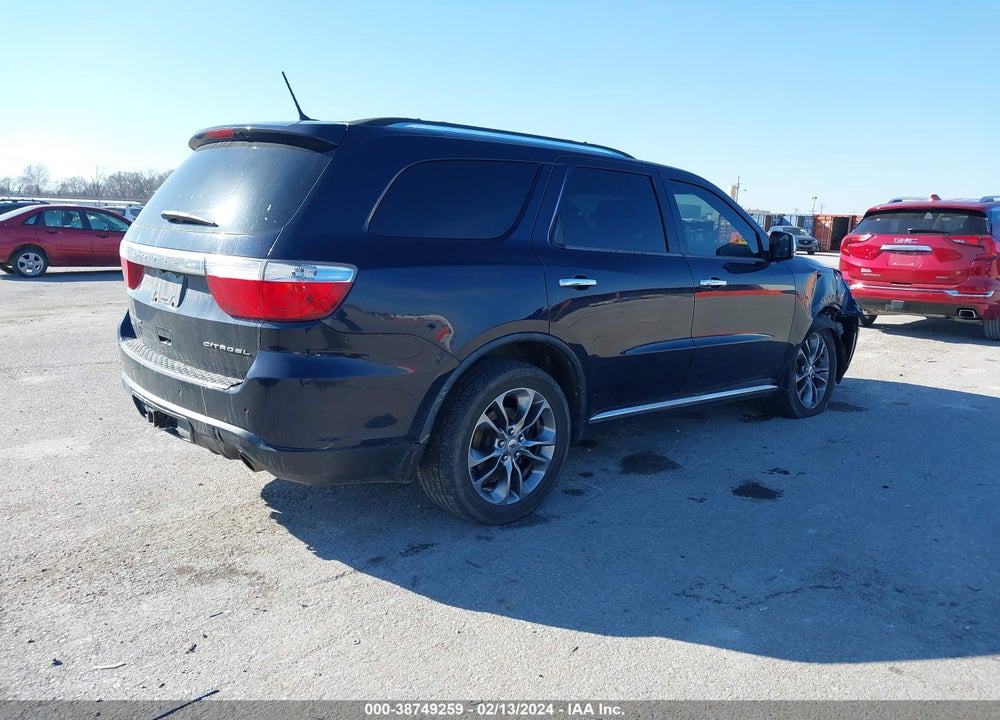 2011 DODGE DURANGO CITADEL VIN: 1D4SE5GT4BC699841