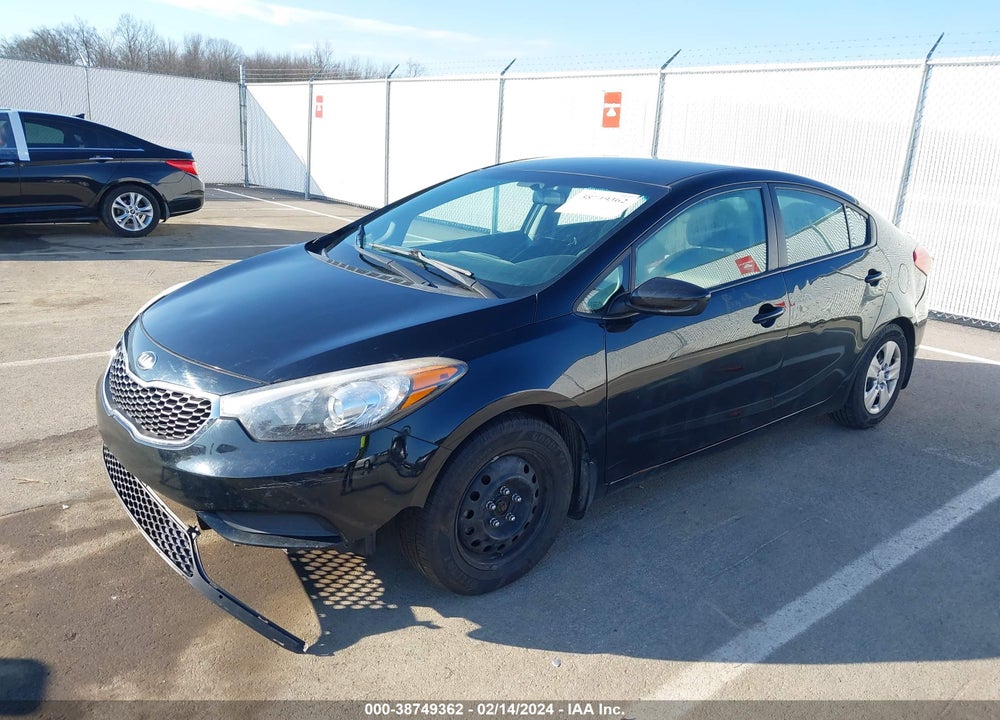 2016 KIA FORTE LX VIN: KNAFK4A62G5521018