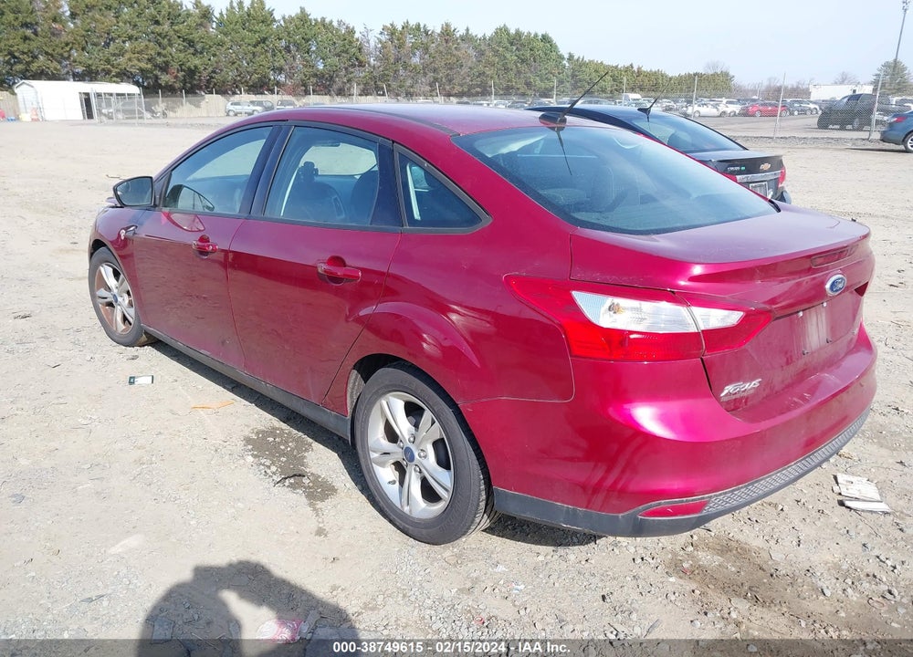 2014 FORD FOCUS SE VIN: 1FADP3F27EL102284