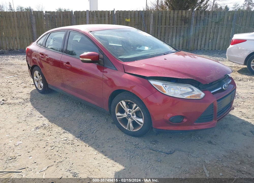 2014 FORD FOCUS SE VIN: 1FADP3F27EL102284
